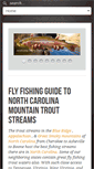 Mobile Screenshot of flyfishingnc.com